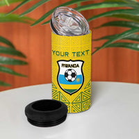 Custom Rwanda Football 4 in 1 Can Cooler Tumbler Amavubi Oyeee!