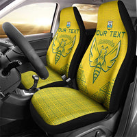 Custom Rwanda Football Car Seat Cover Amavubi Oyeee!