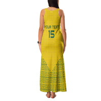 Custom Rwanda Football Family Matching Tank Maxi Dress and Hawaiian Shirt Amavubi Oyeee!