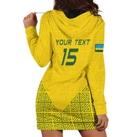 Custom Rwanda Football Hoodie Dress Amavubi Oyeee!