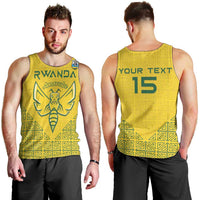 Custom Rwanda Football Men Tank Top Amavubi Oyeee!