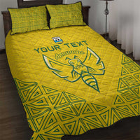 Custom Rwanda Football Quilt Bed Set Amavubi Oyeee!