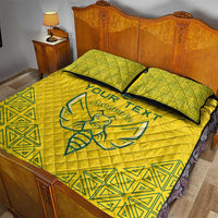 Custom Rwanda Football Quilt Bed Set Amavubi Oyeee!
