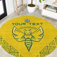 Custom Rwanda Football Round Carpet Amavubi Oyeee!