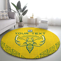 Custom Rwanda Football Round Carpet Amavubi Oyeee!
