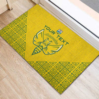 Custom Rwanda Football Rubber Doormat Amavubi Oyeee!