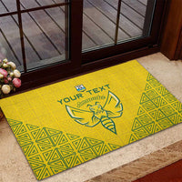 Custom Rwanda Football Rubber Doormat Amavubi Oyeee!