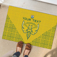 Custom Rwanda Football Rubber Doormat Amavubi Oyeee!