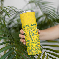 Custom Rwanda Football Skinny Tumbler Amavubi Oyeee!
