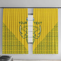 Custom Rwanda Football Window Curtain Amavubi Oyeee!