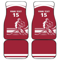 Custom Latvia Hockey Car Mats Latvija Latvija
