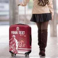 Custom Latvia Hockey Luggage Cover Latvija Latvija