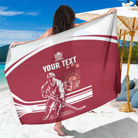 Custom Latvia Hockey Sarong Latvija Latvija