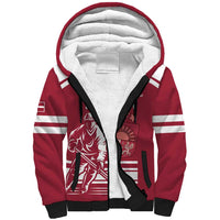 Custom Latvia Hockey Sherpa Hoodie Latvija Latvija
