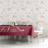 Custom Latvia Hockey Tablecloth Latvija Latvija