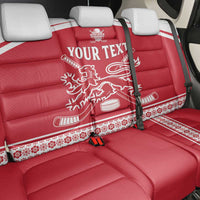 Custom Denmark Hockey Back Car Seat Cover Come On Danish Lions