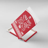 Custom Denmark Hockey Canvas Wall Art Come On Danish Lions