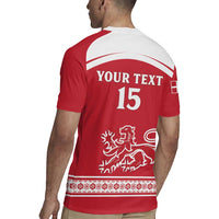 Custom Denmark Hockey Rugby Jersey Come On Danish Lions