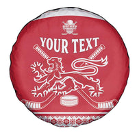 Custom Denmark Hockey Spare Tire Cover Come On Danish Lions