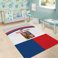 Custom Czech Hockey Area Rug Go Cesko