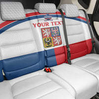Custom Czech Hockey Back Car Seat Cover Go Cesko
