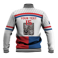 Custom Czech Hockey Baseball Jacket Go Cesko