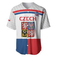 Custom Czech Hockey Baseball Jersey Go Cesko