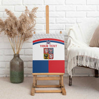 Custom Czech Hockey Canvas Wall Art Go Cesko