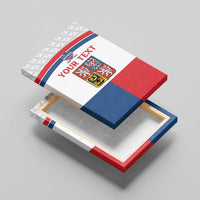 Custom Czech Hockey Canvas Wall Art Go Cesko