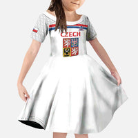 Custom Czech Hockey Family Matching Tank Maxi Dress and Hawaiian Shirt Go Cesko