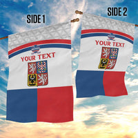 Custom Czech Hockey Garden Flag Go Cesko