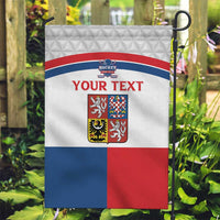 Custom Czech Hockey Garden Flag Go Cesko