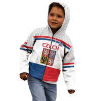 Custom Czech Hockey Kid Hoodie Go Cesko