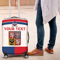 Custom Czech Hockey Luggage Cover Go Cesko