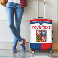 Custom Czech Hockey Luggage Cover Go Cesko