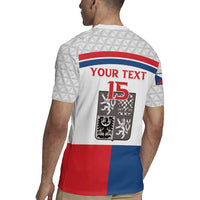 Custom Czech Hockey Rugby Jersey Go Cesko