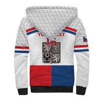Custom Czech Hockey Sherpa Hoodie Go Cesko