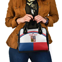 Custom Czech Hockey Shoulder Handbag Go Cesko