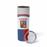 Custom Czech Hockey Skinny Tumbler Go Cesko