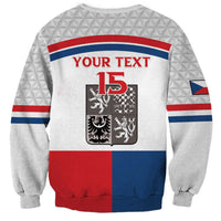 Custom Czech Hockey Sweatshirt Go Cesko