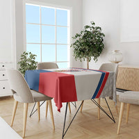 Custom Czech Hockey Tablecloth Go Cesko