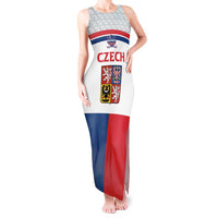 Custom Czech Hockey Tank Maxi Dress Go Cesko