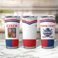 Custom Czech Hockey Tumbler Cup Go Cesko