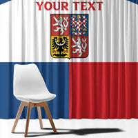 Custom Czech Hockey Window Curtain Go Cesko