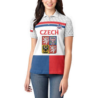 Custom Czech Hockey Women Polo Shirt Go Cesko