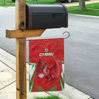 Wales Rugby Custom Garden Flag Dragon Scales Style - Wonder Print Shop