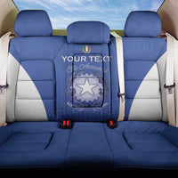Italy Rugby Custom Back Car Seat Cover Go Gli Azzurri - Wonder Print Shop