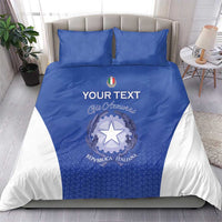 Italy Rugby Custom Bedding Set Go Gli Azzurri - Wonder Print Shop