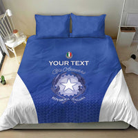 Italy Rugby Custom Bedding Set Go Gli Azzurri - Wonder Print Shop
