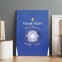 Italy Rugby Custom Canvas Wall Art Go Gli Azzurri - Wonder Print Shop